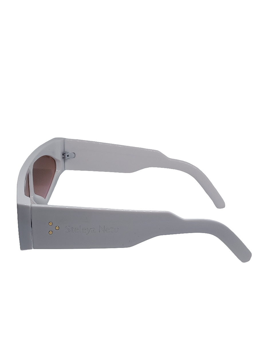 WHITE-TEA PINK/C6 SUNGLASSES