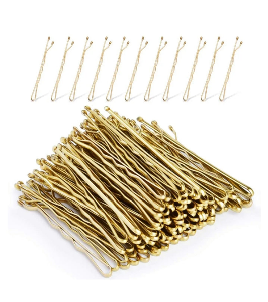 hair clips for buns, ideal for all hair types In the color Blond 50 units