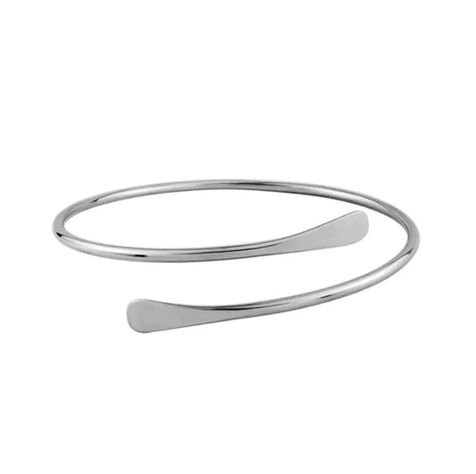 Geometric metal bracelets