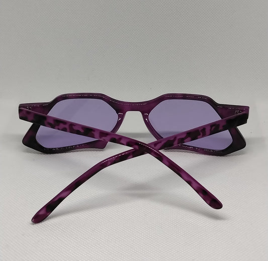 Sunglasses low line Purple
