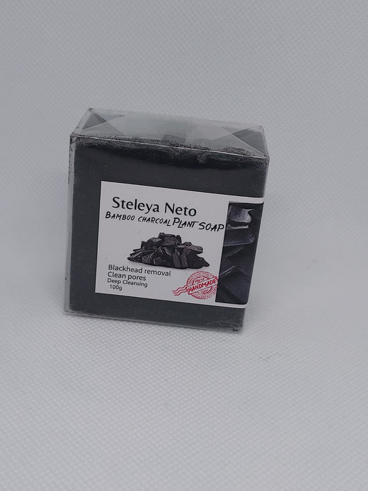 BAMBOO CHARCOAL PLANT SOAP