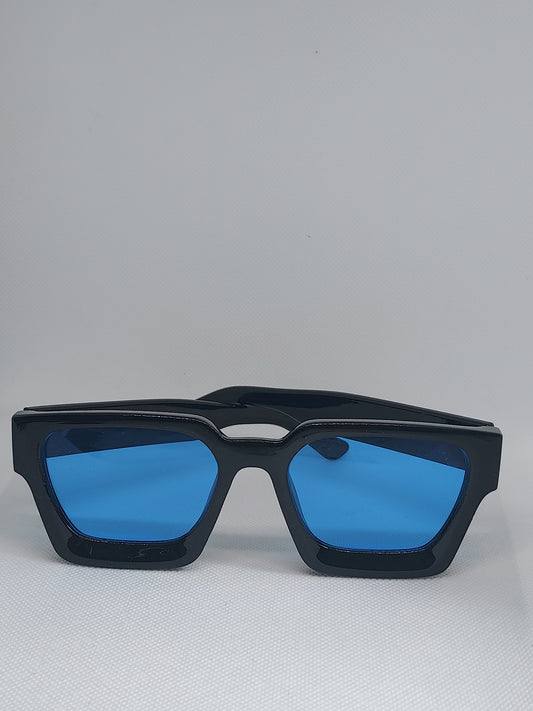 SUNGLASSES BLACK /BLUE