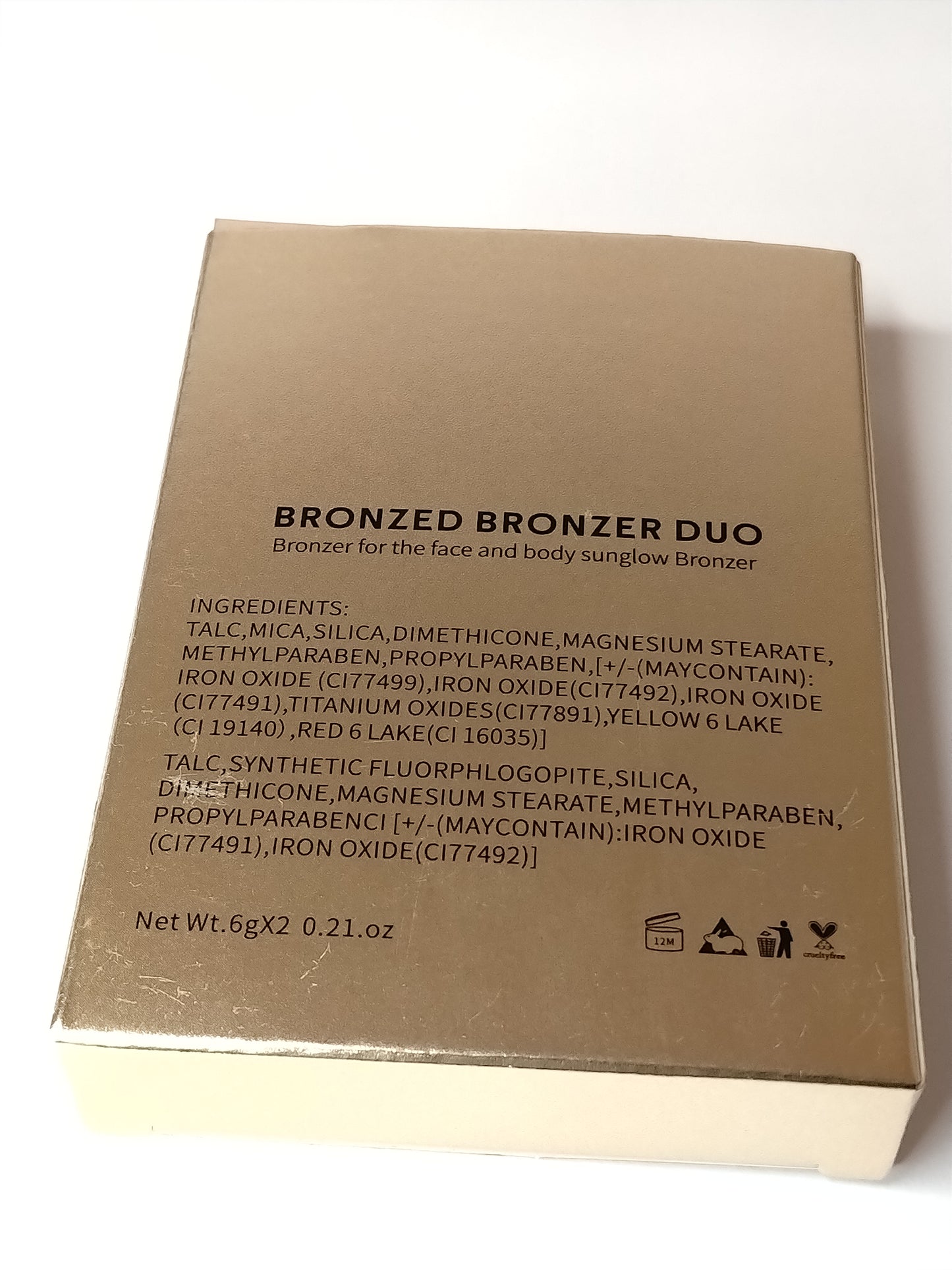 Bronzer face and body