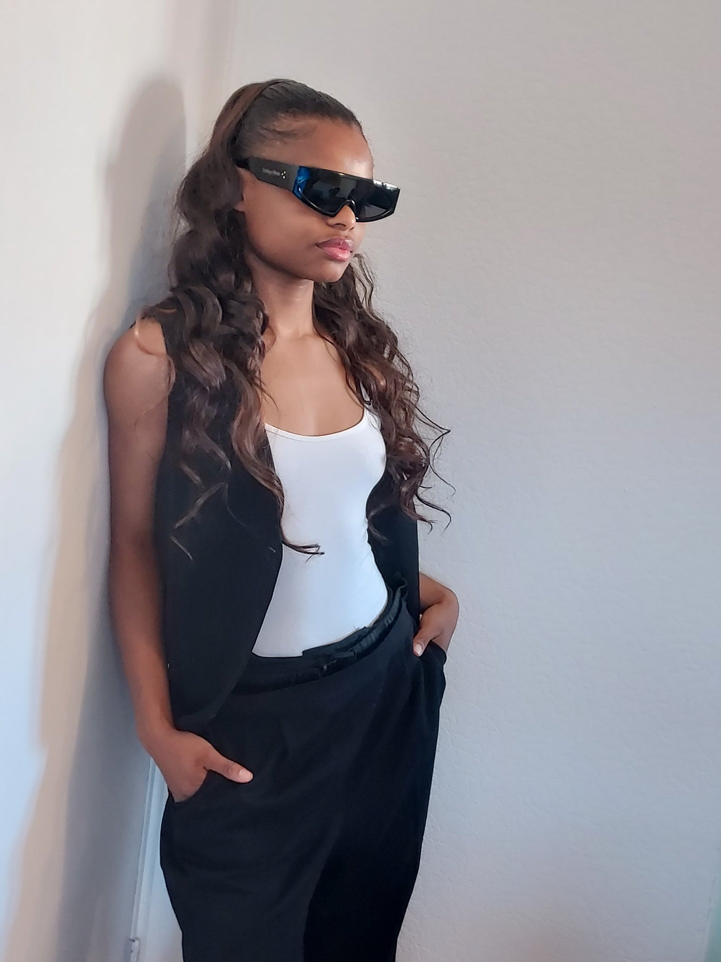 BLACK- BLACK SUNGLASSES C1