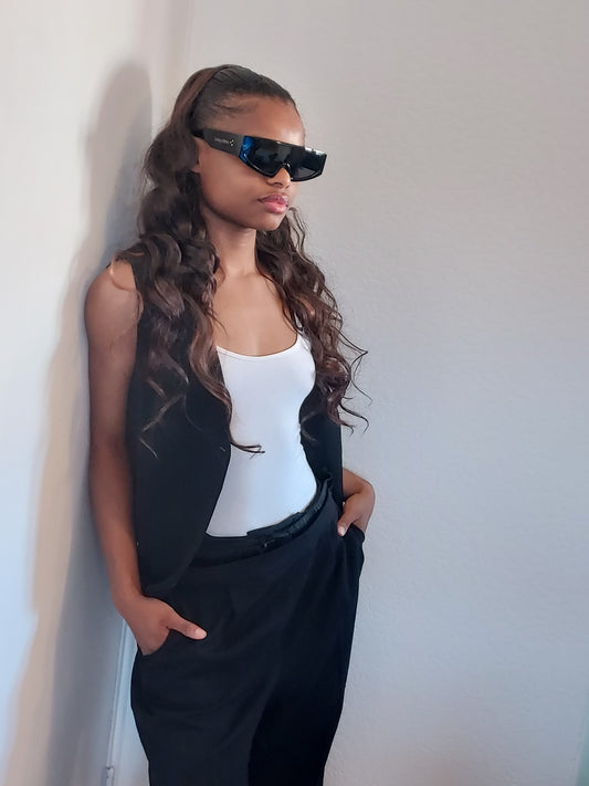 BLACK- BLACK SUNGLASSES C1